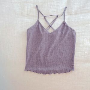 Tillys X Cross Back Tank Top